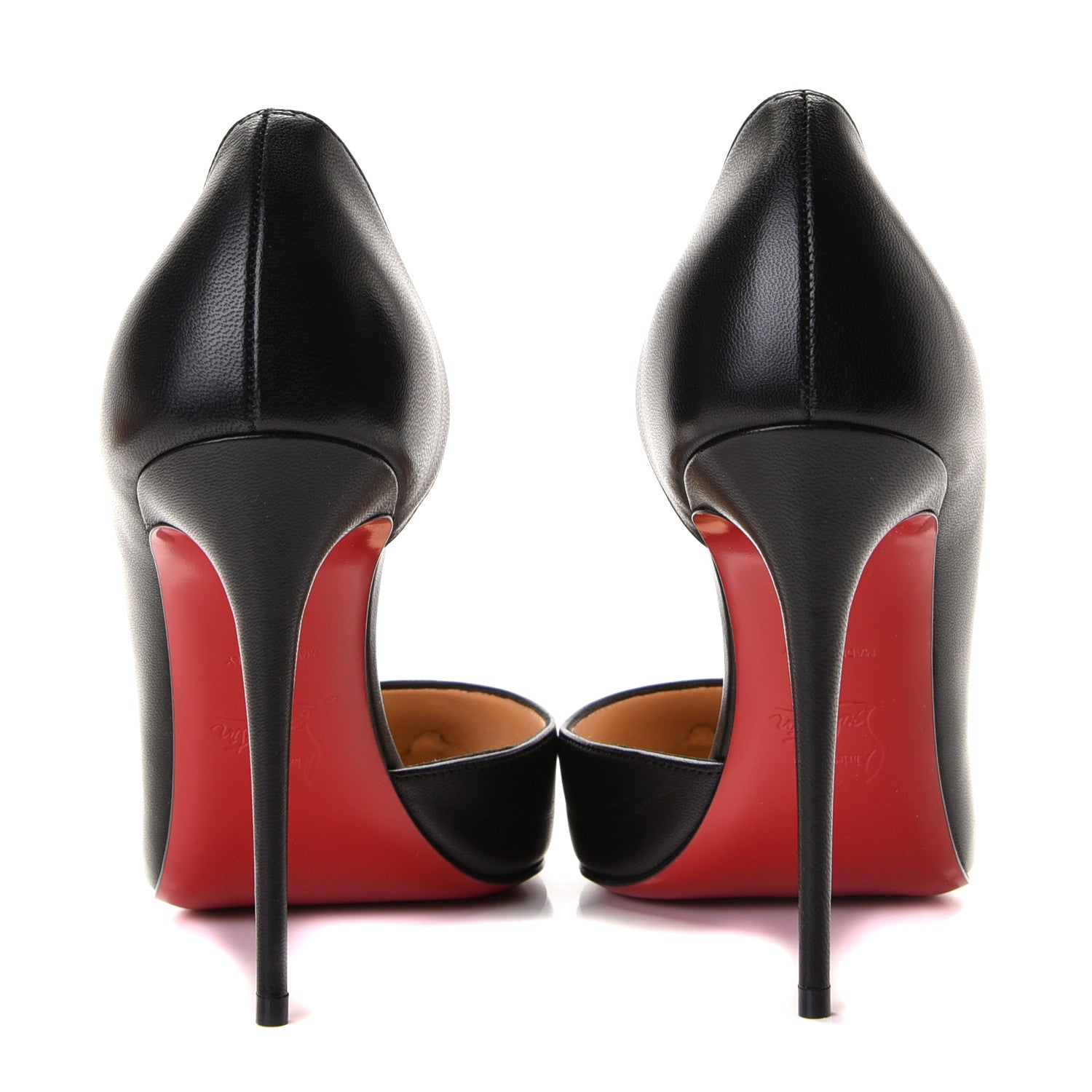 Christian Louboutin Shiny Nappa Iriza 100 Pumps 39 Black 7 of 24