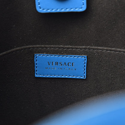 Versace Vitello Tribute X Backpack Blue 6 of 9