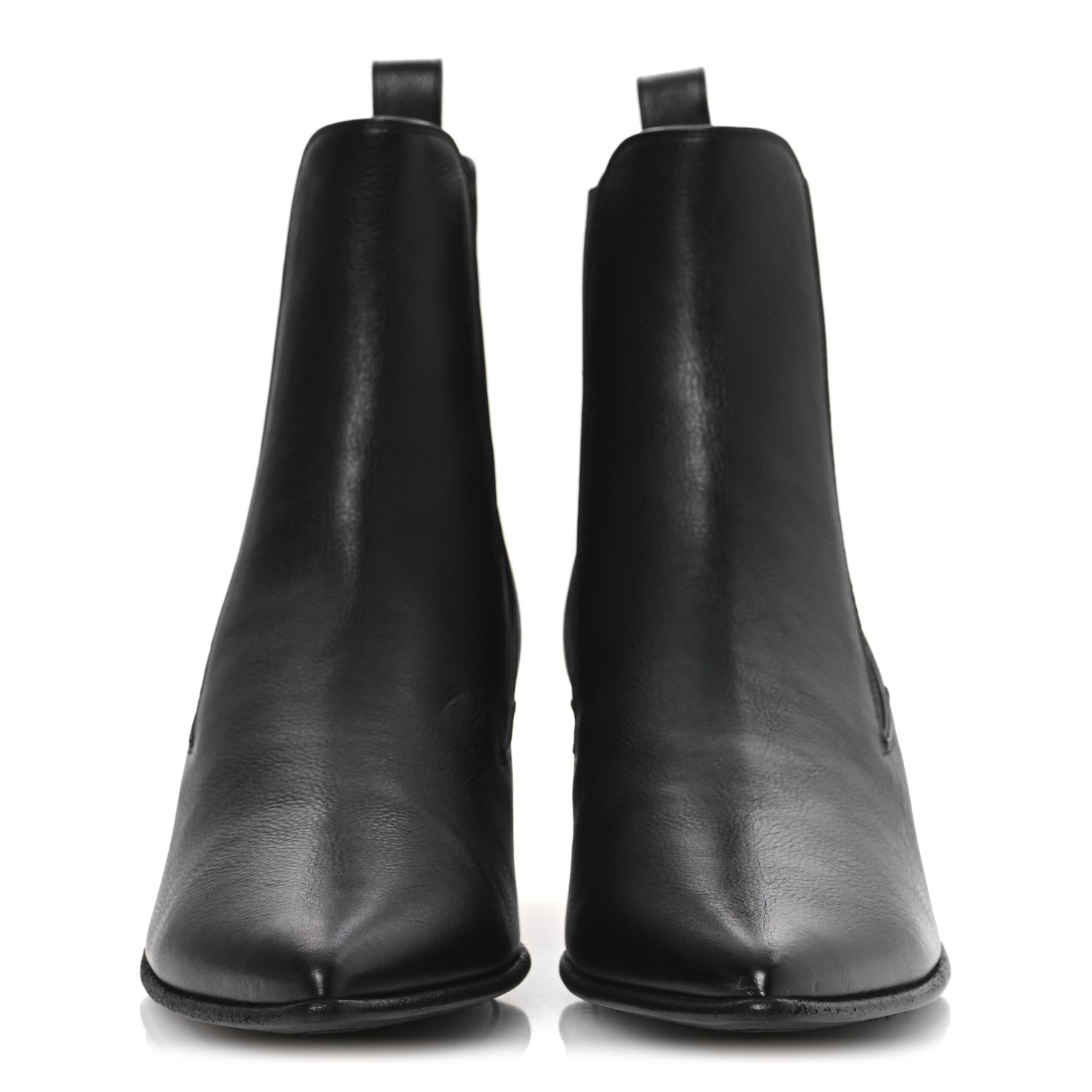 Saint Laurent Calfskin Mens Banana 50 Boots 41.5 Black 3 of 10