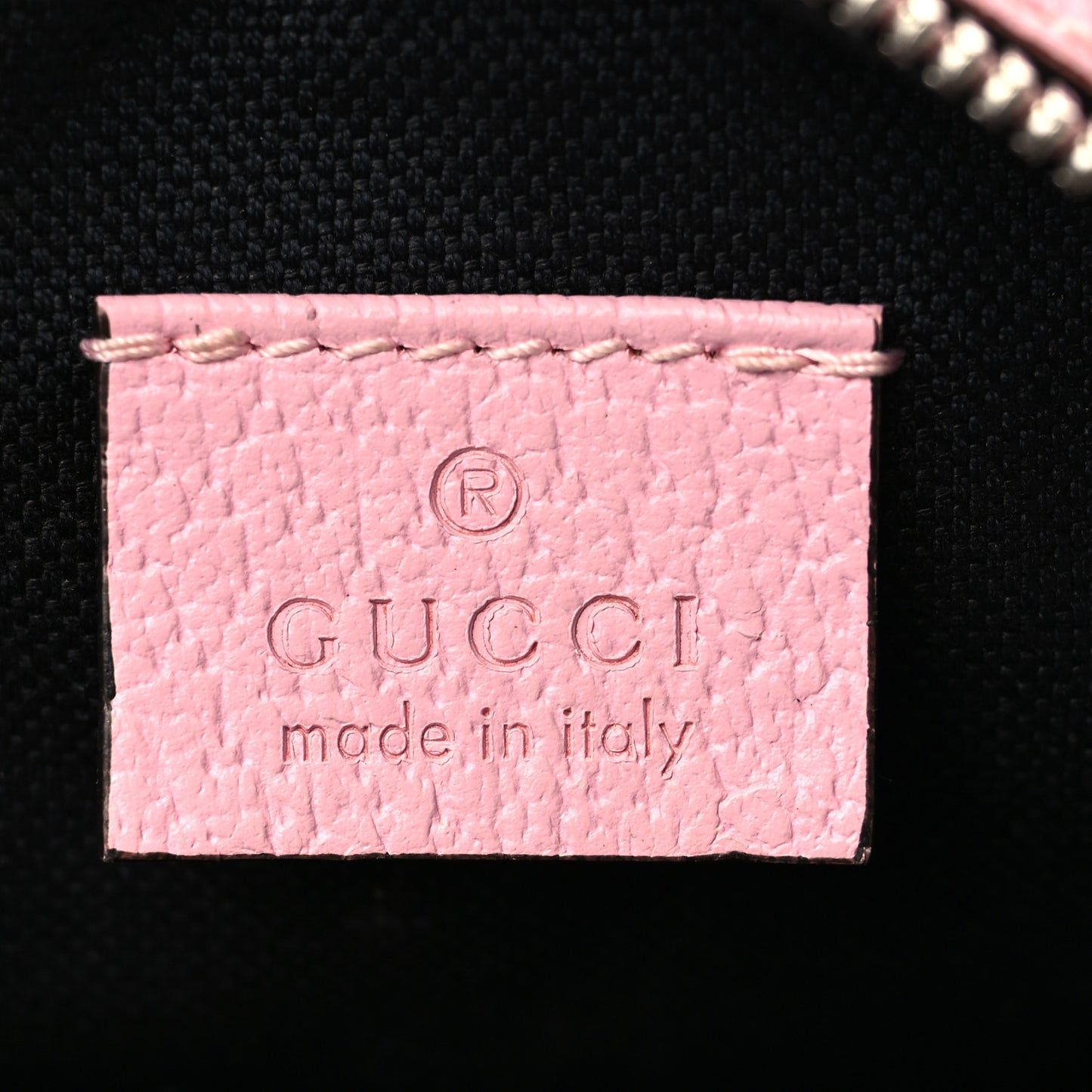 GG Supreme Monogram Psychedelic Round Shoulder Bag Black Multicolor Sugar Pink