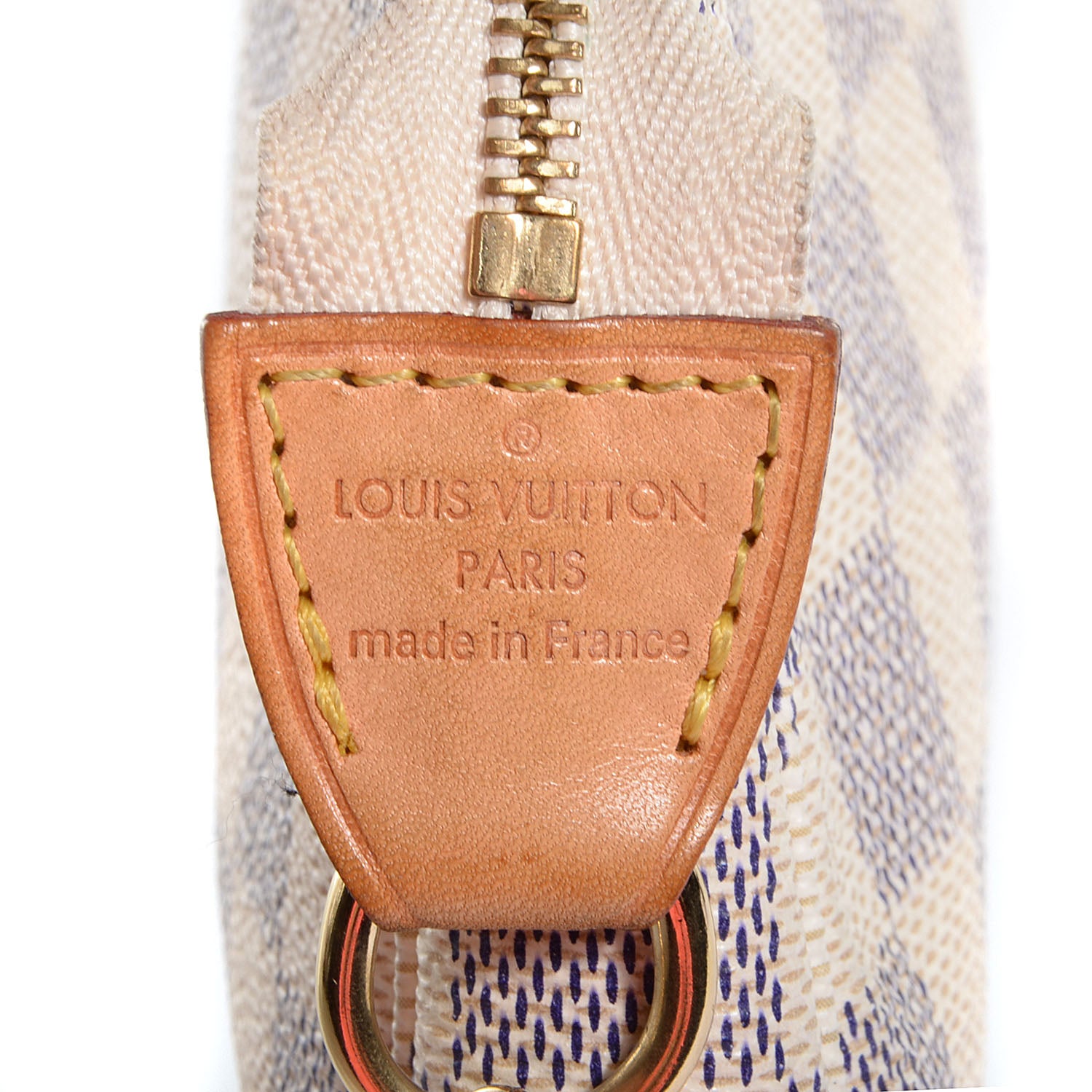 Louis Vuitton Damier Azur Mini Pochette Accessories 7 of 7