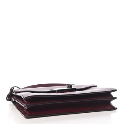 Prada Saffiano Lux Sound Shoulder Bag Granato 4 of 9