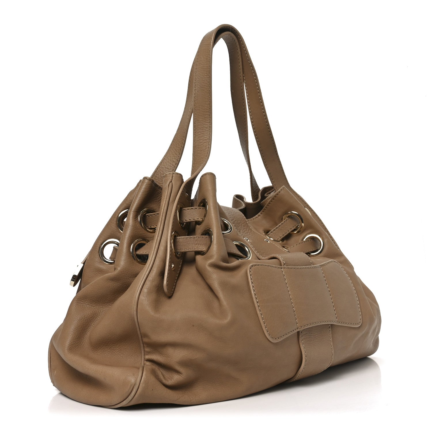 Jimmy Choo Calfskin Ramona Nude 1835994 – FASHIONPHILE