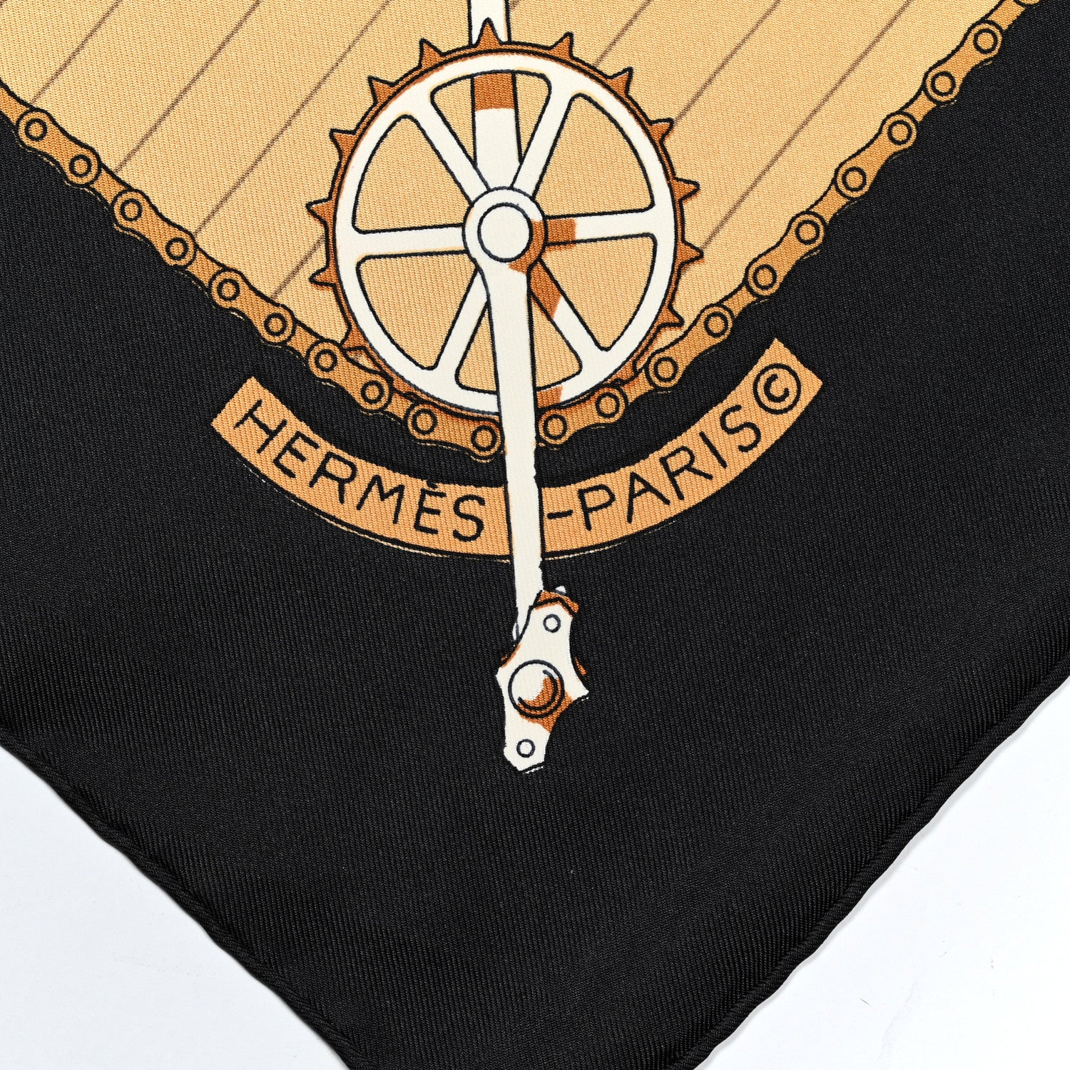 Hermes Silk Vintage Les Becanes Scarf 90 3 of 4