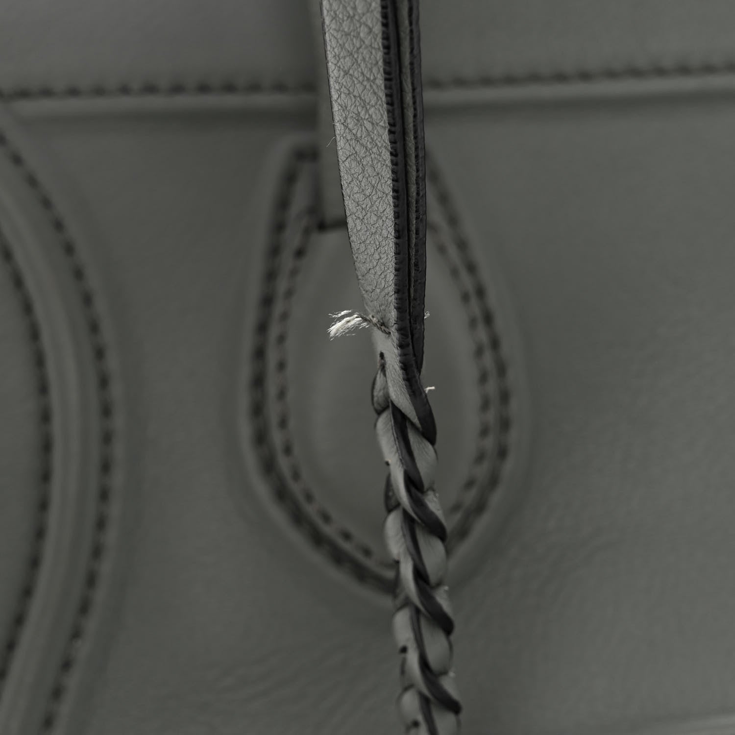 Celine Supple Calfskin Medium Phantom Luggage Glacier 9 of 10