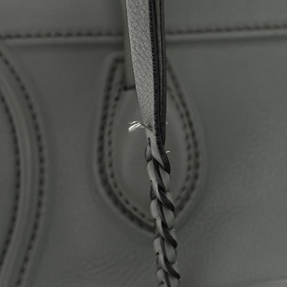 Celine Supple Calfskin Medium Phantom Luggage Glacier 9 of 10