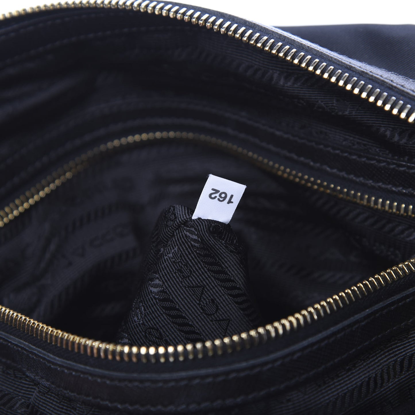 Tessuto Nylon Saffiano Tote Black