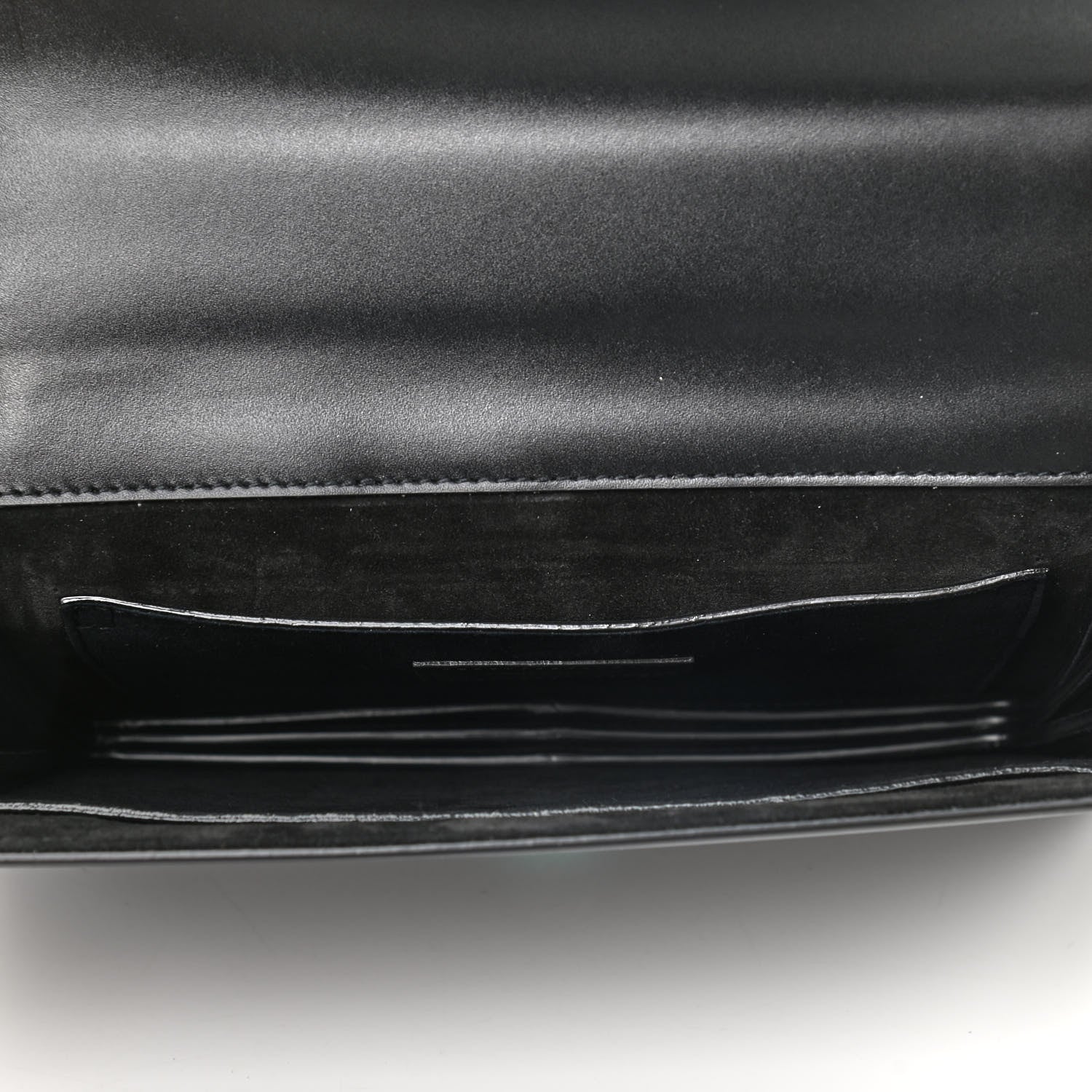 Saint Laurent Smooth Calfskin Shoulder Bag Black 7 of 9