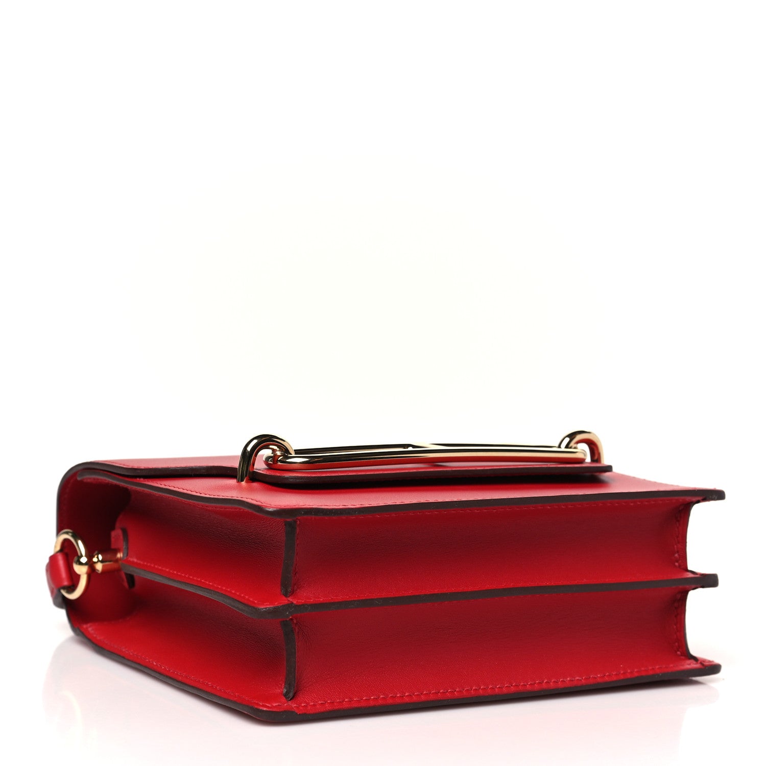 Hermes Swift Mini Sac Roulis Rouge Piment 4 of 10