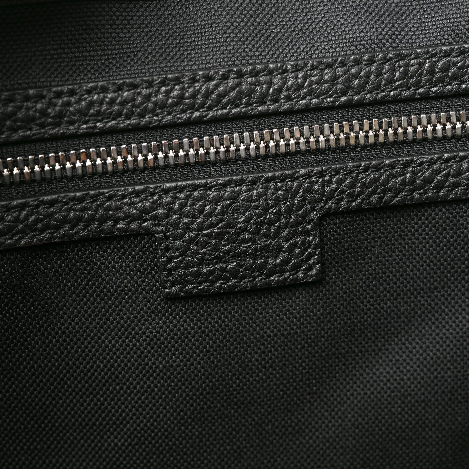 Gucci Calfskin Web Maxi Tote Black 5 of 9