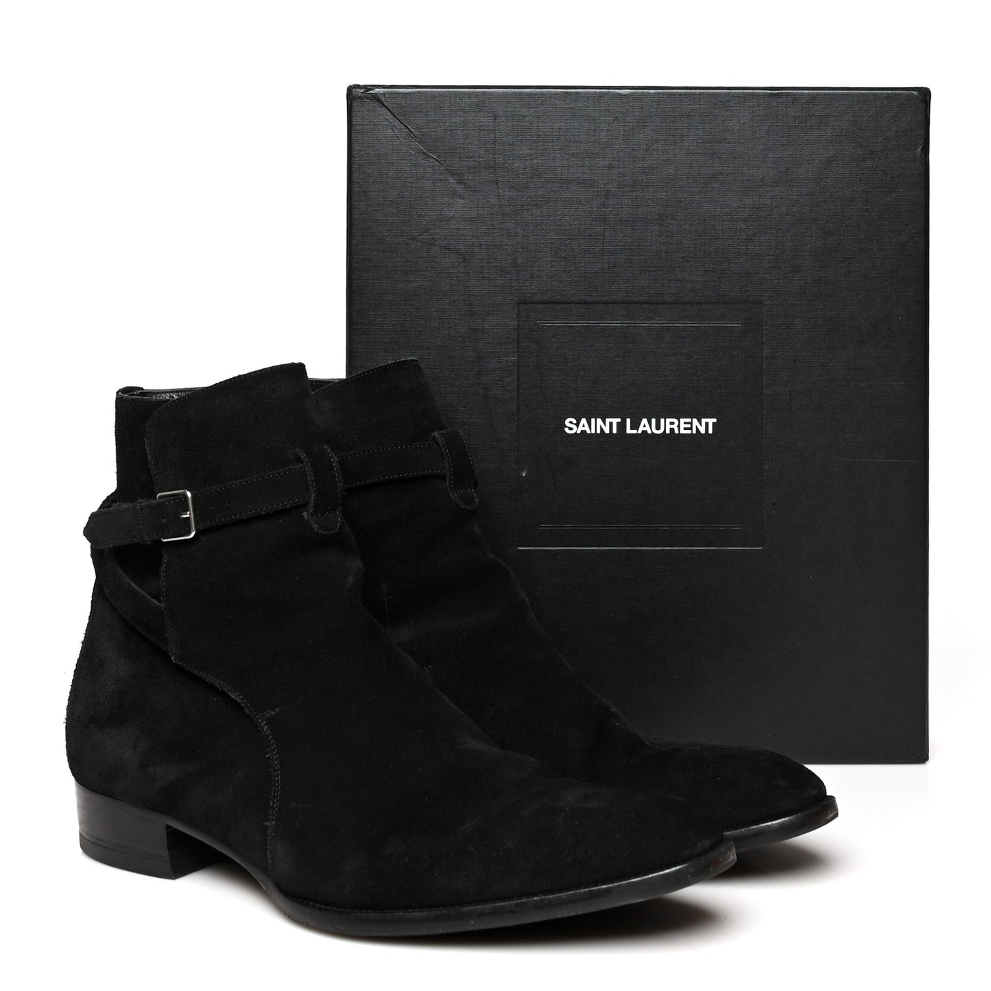 Jodhpur Suede Mens Wyatt 30 Boots 46 Black