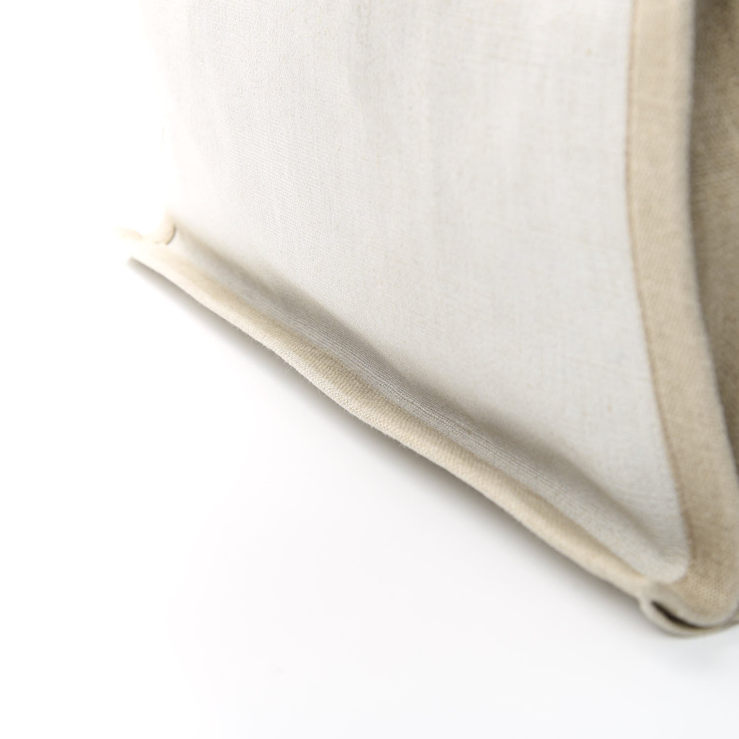 Saint Laurent Linen Calfskin Rive Gauche Tote Optic White 12 of 13
