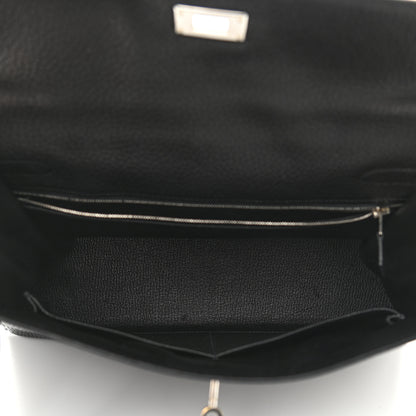 Hermes Fjord Sellier Kelly 32 Black 5 of 15
