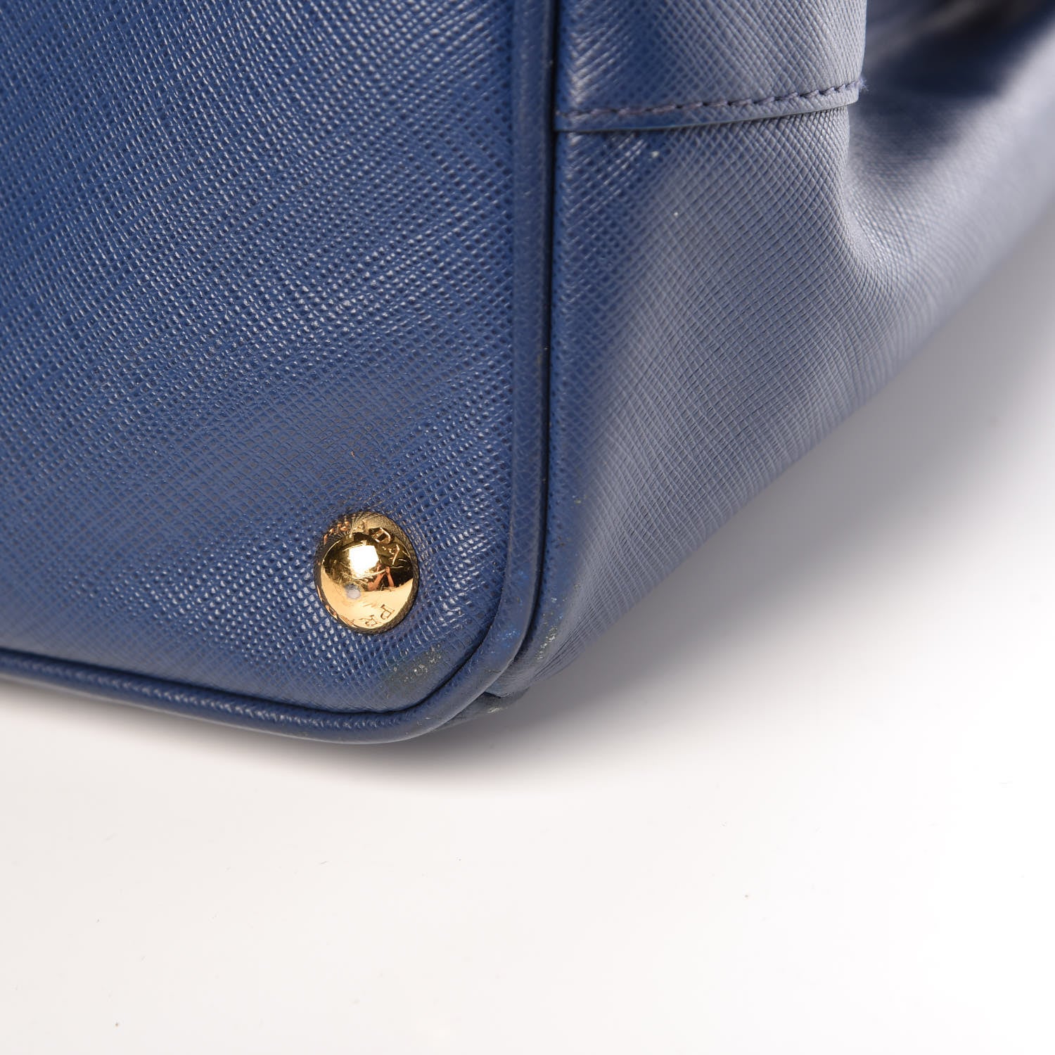 Prada Saffiano Medium Galleria Double Zip Tote Bluette 17 of 18