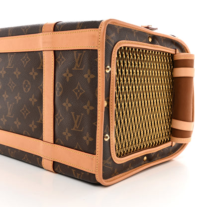 Louis Vuitton Monogram Sac Chien 40 Pet Carrier 8 of 12