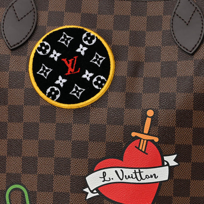 Louis Vuitton Damier Ebene Travel Stickers Neo Neverfull MM 7 of 9