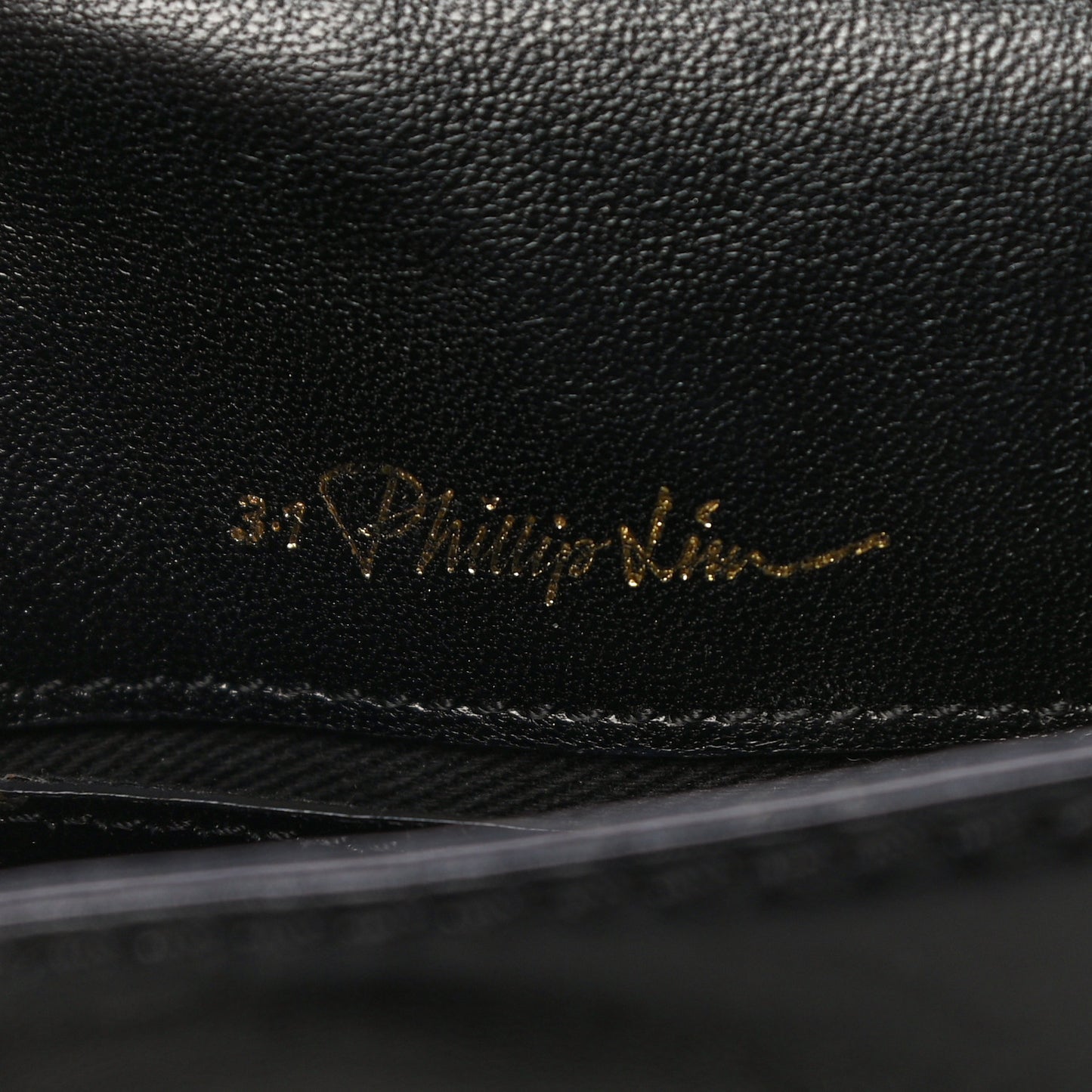 Calfskin Alix Soft Flap Clutch Black