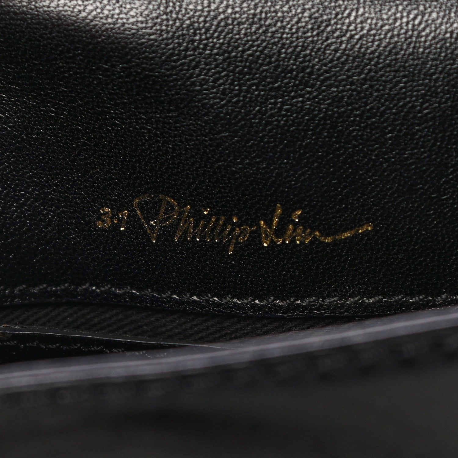 3.1 Phillip Lim Calfskin Alix Soft Flap Clutch Black 5 of 15
