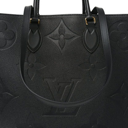 Louis Vuitton Empreinte Monogram Giant Onthego GM Black 7 of 9