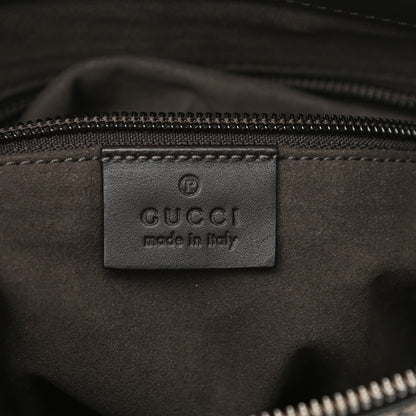 Gucci GG Supreme Monogram Selleria Calfskin Small Flat Messenger Bag Beige Ebony Cocoa Marrone Scuro 7 of 9