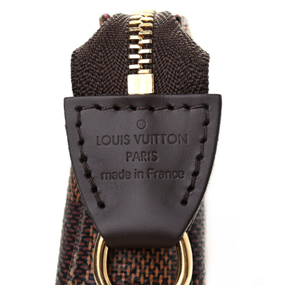 Louis Vuitton Damier Ebene Mini Pochette Accessories 5 of 7