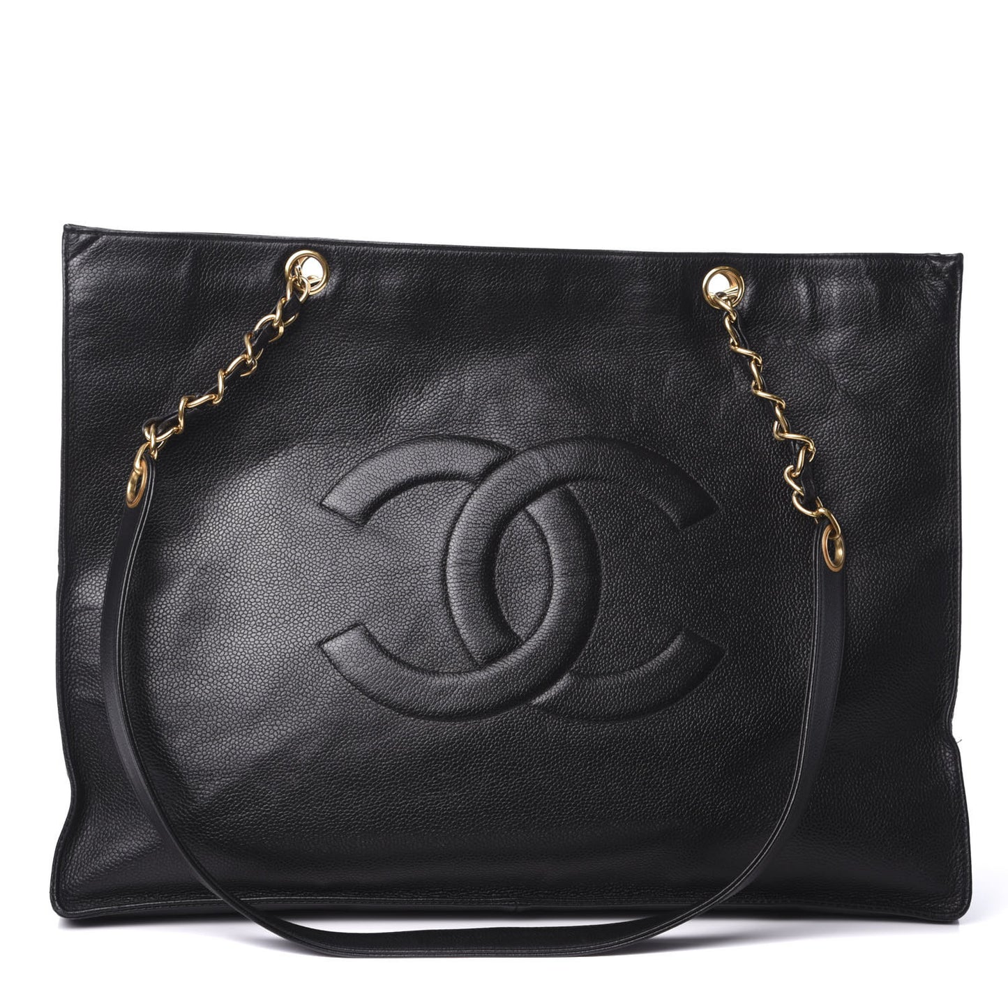 Caviar Shopper Tote Black