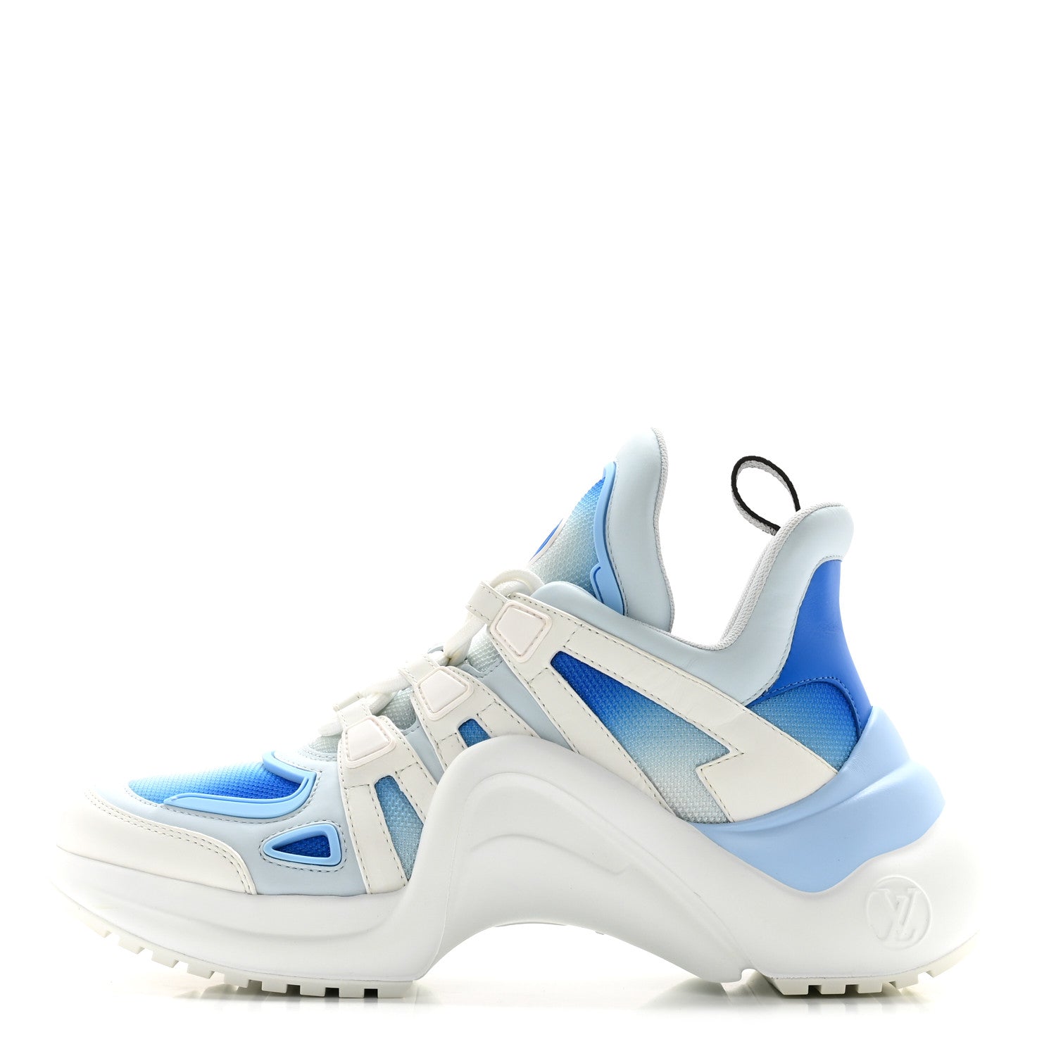 Louis Vuitton Calfskin LV Archlight Gradient Sneakers 39 Light Blue 1 of 8