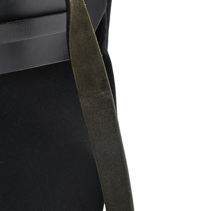 Hermes Toile Vache Calfskin Herbag 30 PM Black 15 of 22