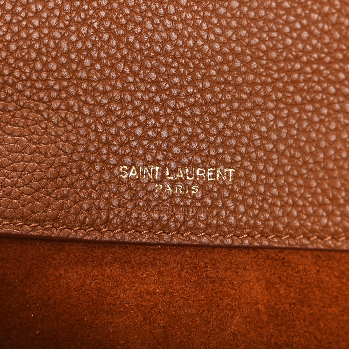 Grained Calfskin Baby Sac De Jour Supple Canyon