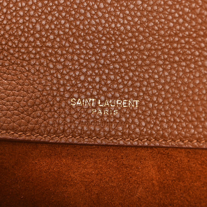 Saint Laurent Grained Calfskin Baby Sac De Jour Supple Canyon 7 of 9