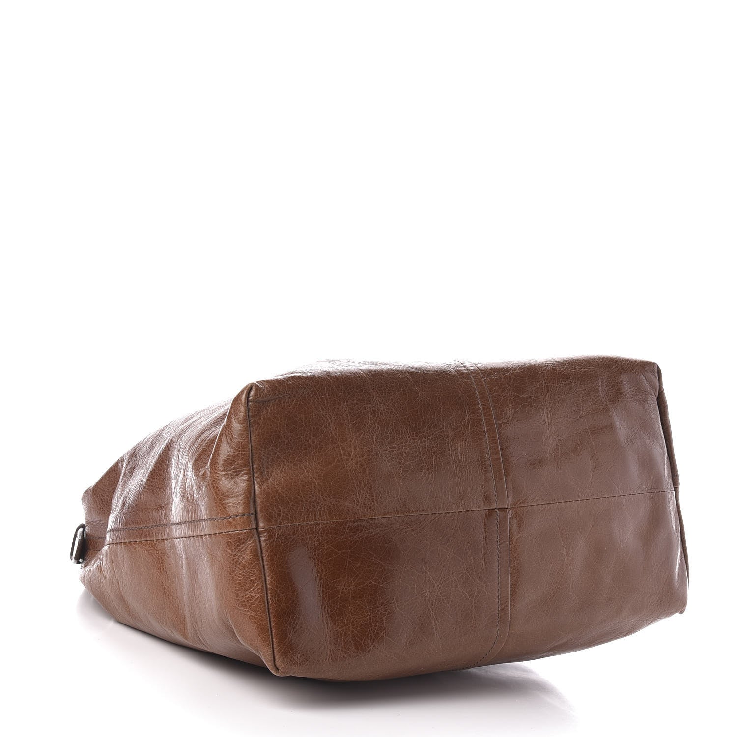 Prada Vitello Shine Hobo Palissandro 4 of 10
