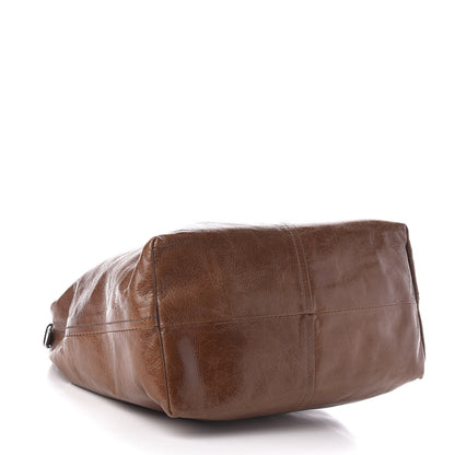 Prada Vitello Shine Hobo Palissandro 4 of 10