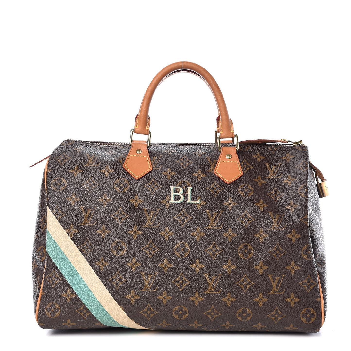 Monogram My LV Heritage Speedy 35 Ivory Vert Clair