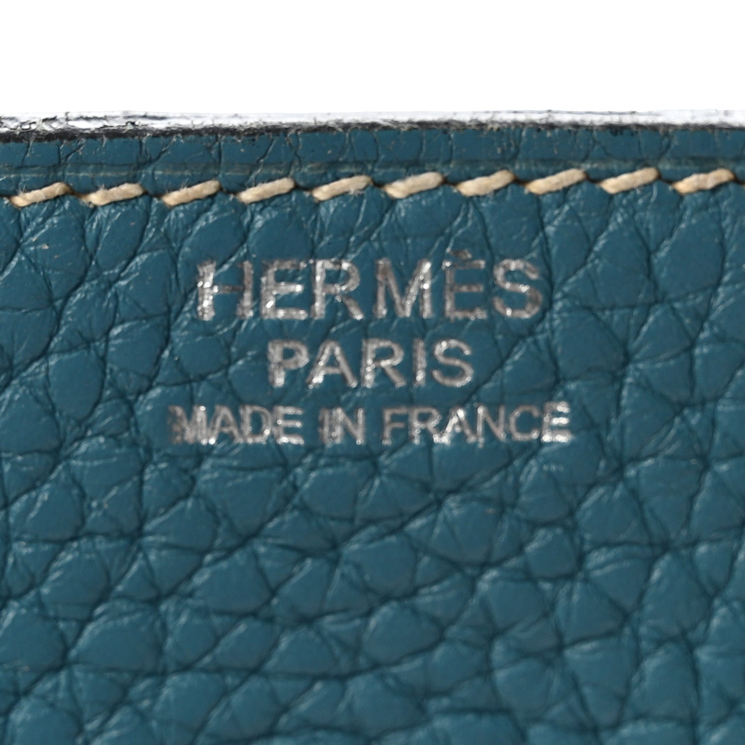 Hermes Taurillon Clemence Lindy 34 Bleu Jean 6 of 10