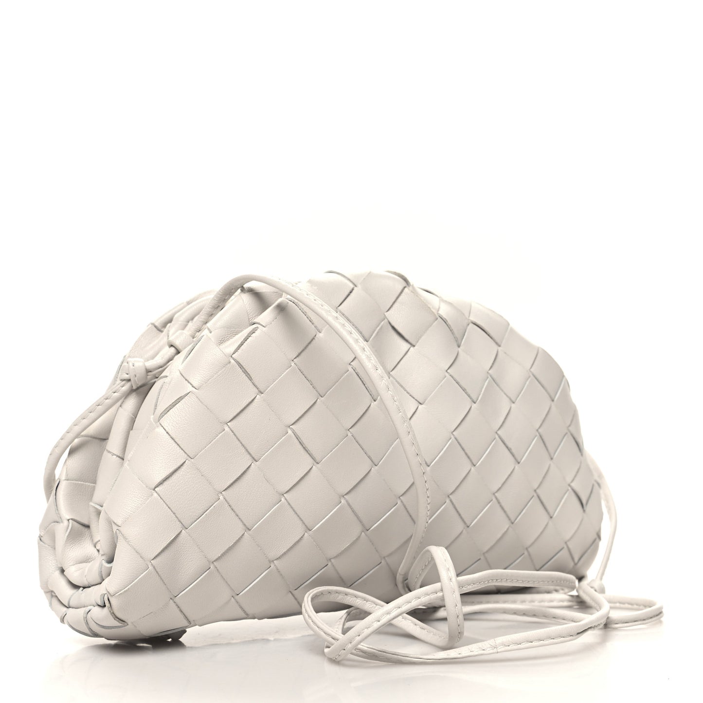 Nappa Intrecciato The Mini Pouch Chalk