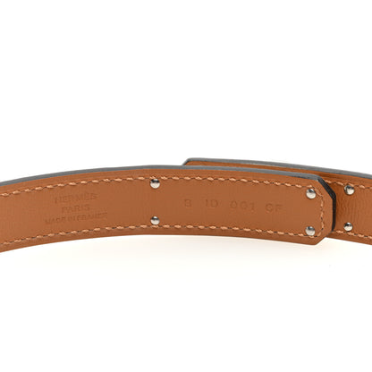 Hermes Epsom Kelly Belt Jaune Poussin 3 of 4
