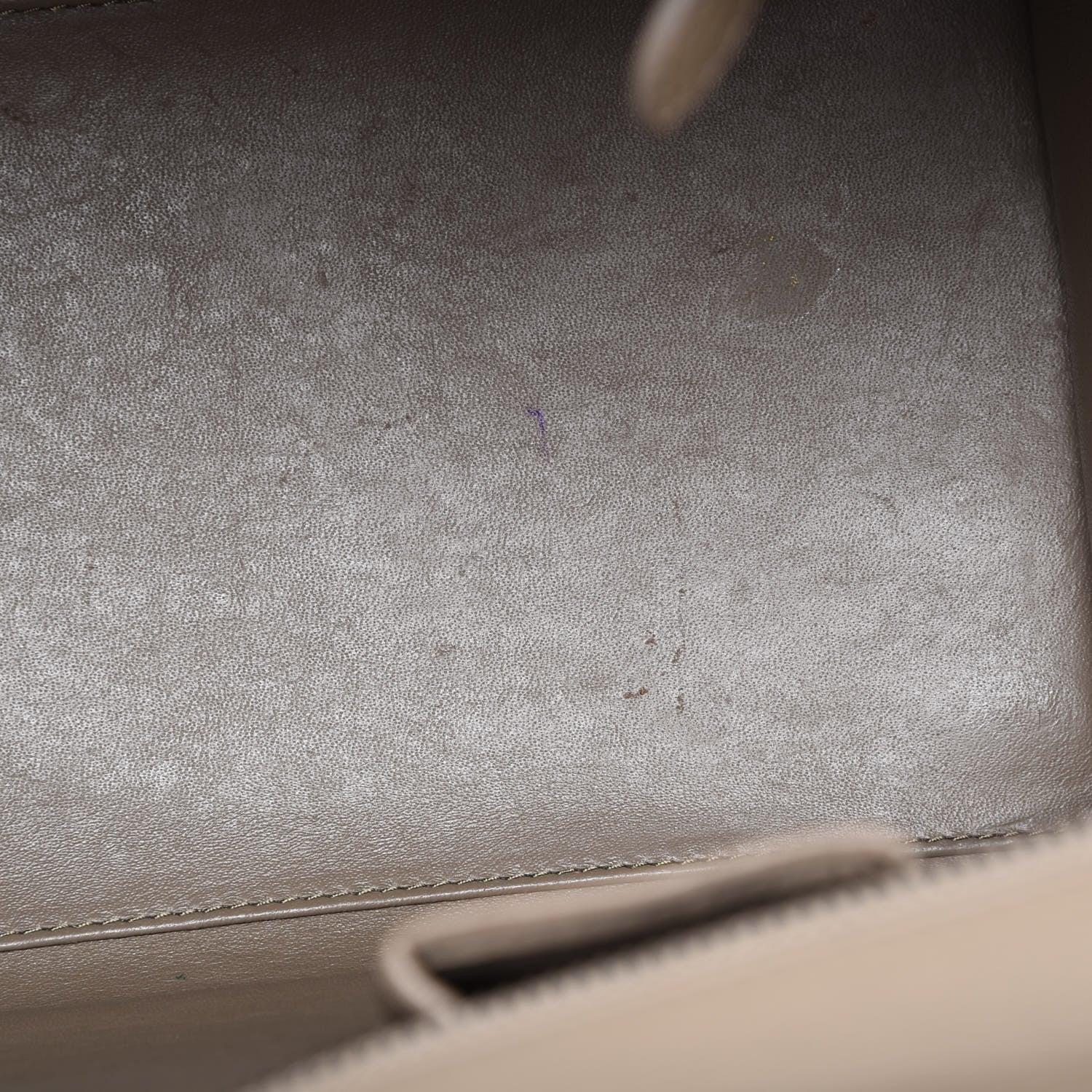 Celine Goatskin Mini Luggage Sand 14 of 15