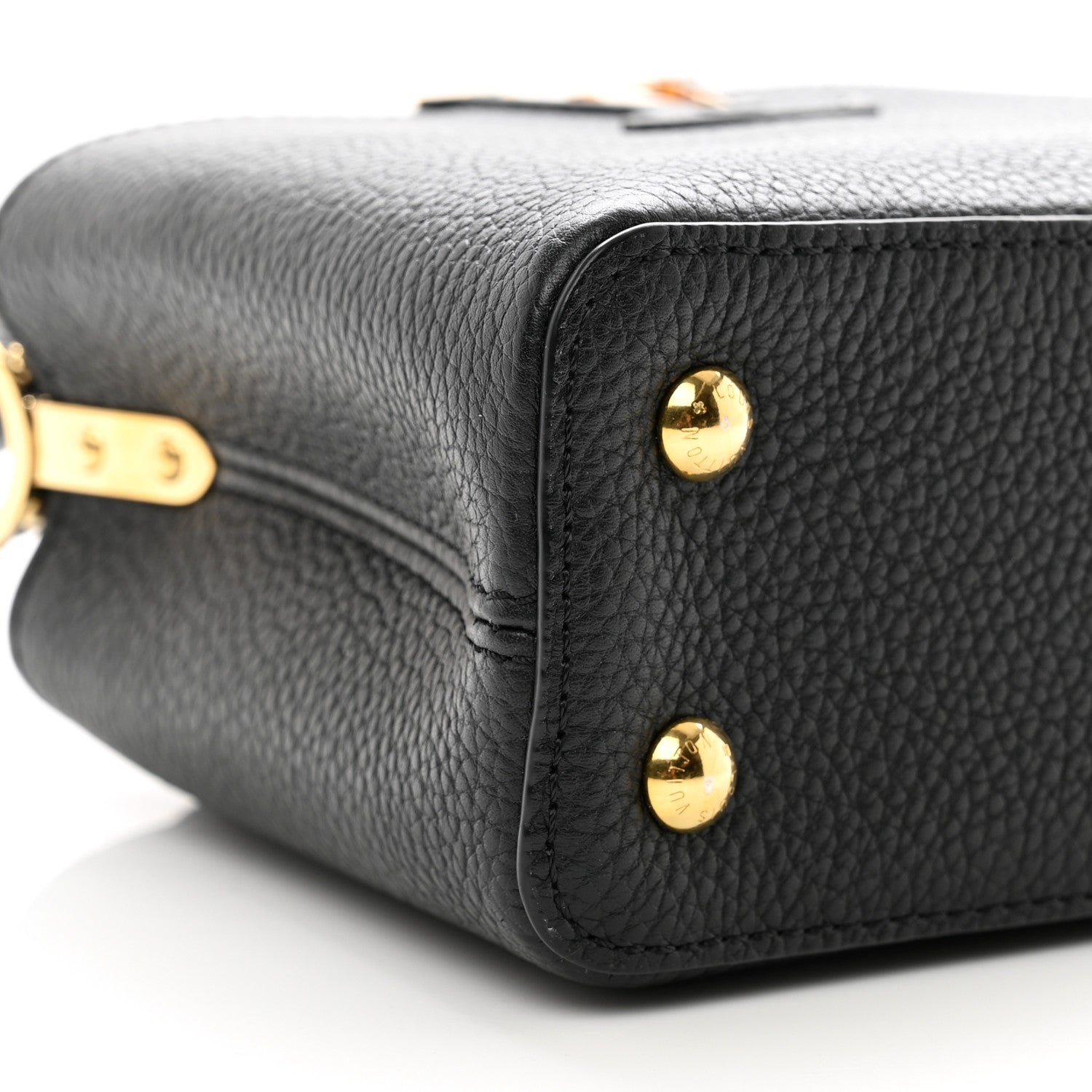 Louis Vuitton Taurillon Mini Capucines Black 7 of 9