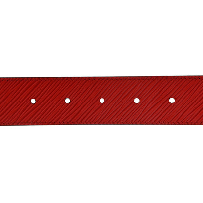 Louis Vuitton Monogram Epi 35mm LV Circle Reversible Belt 85 34 Coquelicot 3 of 6