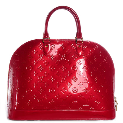 Louis Vuitton Vernis Alma GM Pomme D'Amour 1 of 8