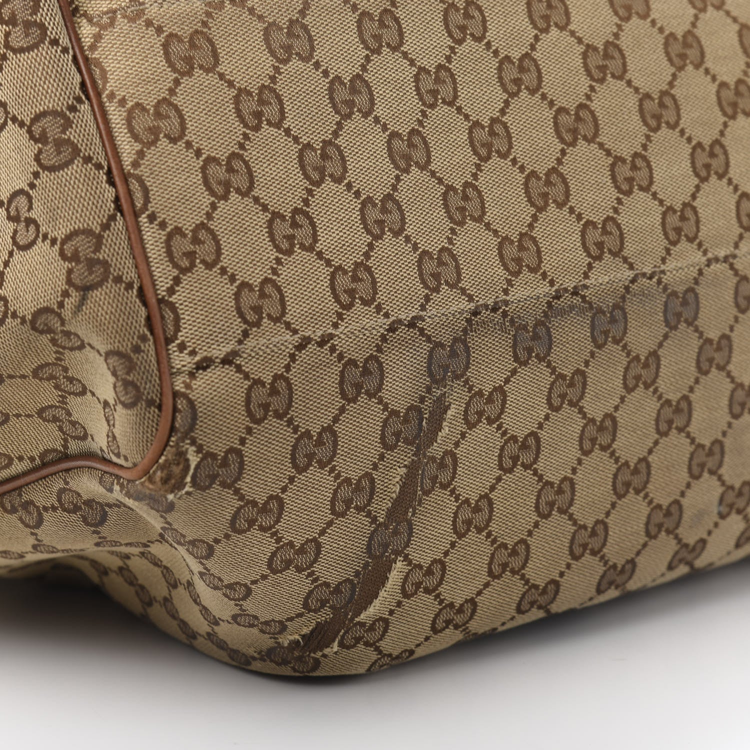 Gucci Monogram Large Sukey Tote Dark Brown 14 of 17