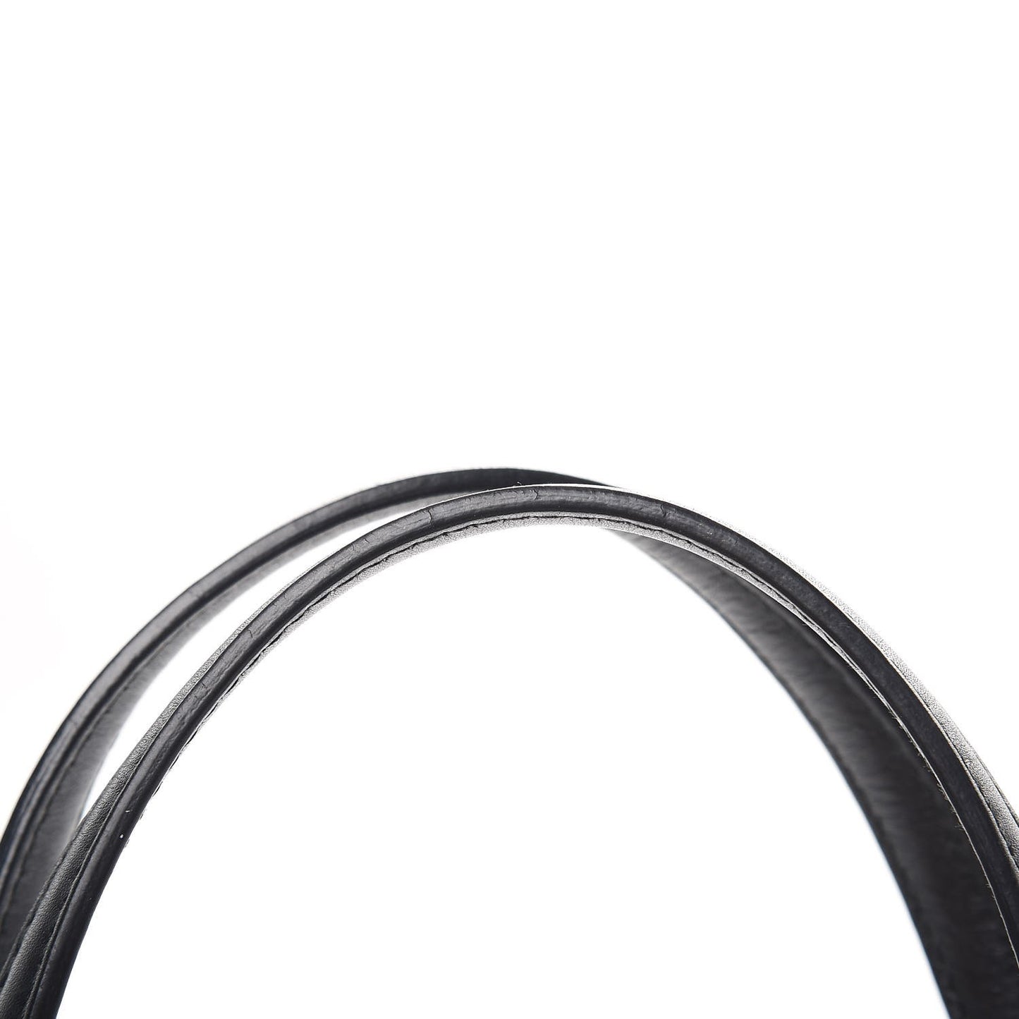 Coated Canvas Cannage Small Panarea Tote Black