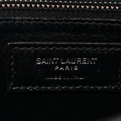 Saint Laurent Smooth Calfskin Monogram Cassandra Clasp Bag Electric Fuchsia 7 of 16