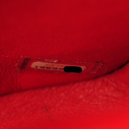 Chanel Lambskin Quilted Maxi Double Flap Red 9 of 10