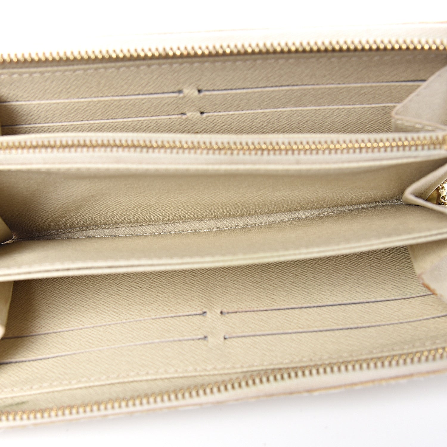 Louis Vuitton Mini Lin Zippy Wallet Dune 4 of 6