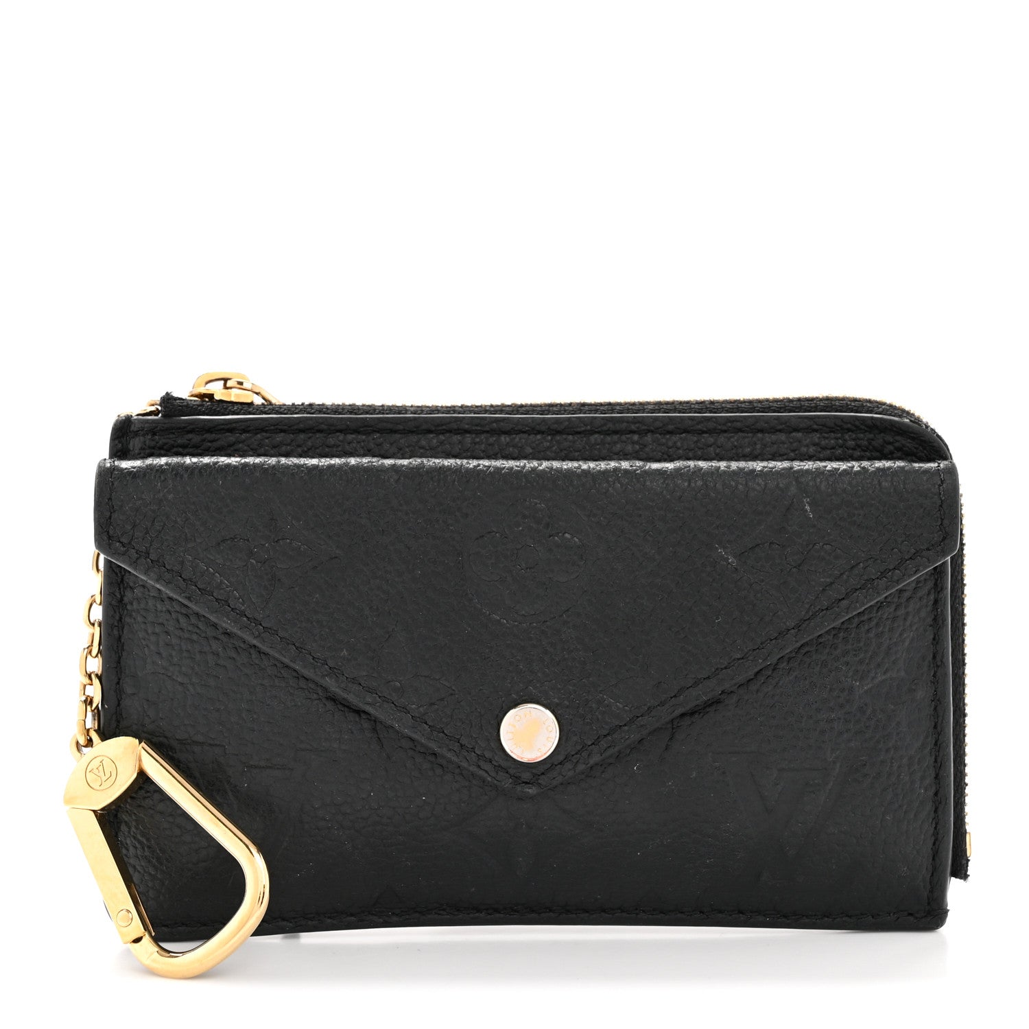 Louis Vuitton Empreinte Key Pouch Black 1 of 22