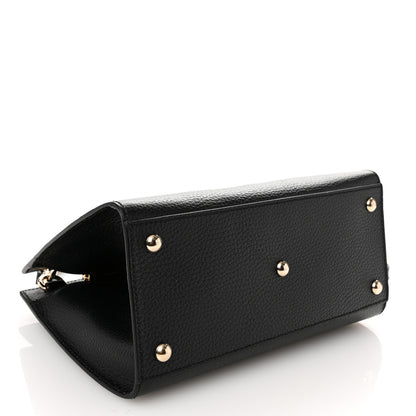 Gucci Dollar Calfskin Medium Soho Top Handle Satchel Black 4 of 10