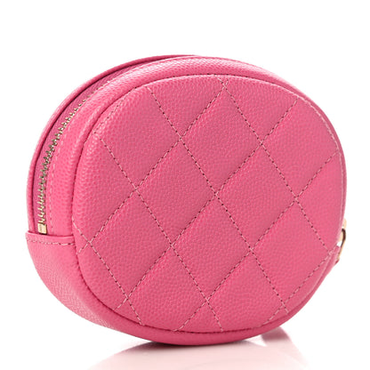 Chanel Caviar Quilted Zip Around Classic Coin Purse 3 of 11