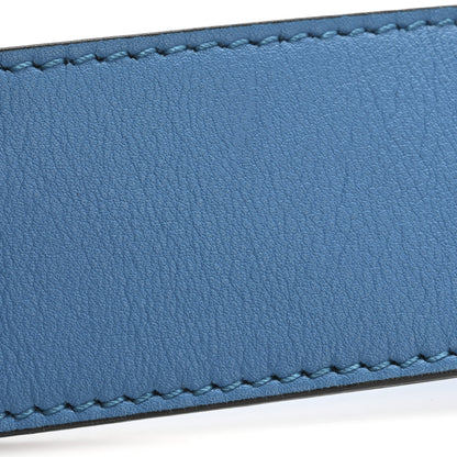 Gucci Calfskin Double G 40mm Belt 90 36 Clear Sky Blue 8 of 8