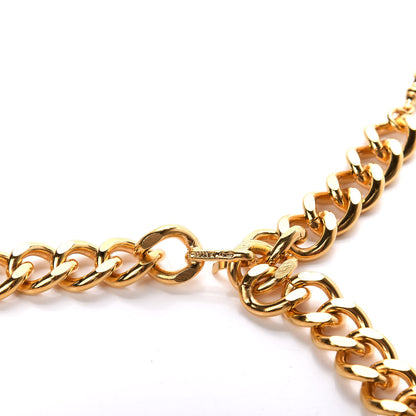 Chanel Metal Chain CC Medallion Belt Gold 5 of 5